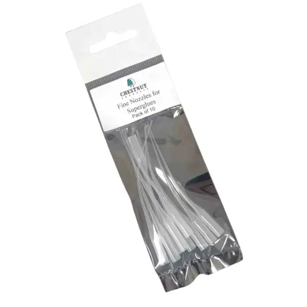Fine Nozzles for Superglue Bottles - Chestnut Products - Glue Get pinpoint accuracy with these CA Superglues Need