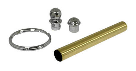 Keyring Kit - Chrome Plated - Key ring kits - Fast shipping