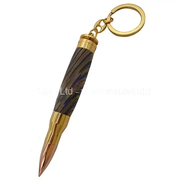 Gold bullet keyring kits - 5 Pack with bushings - Key ring - Fast shipping