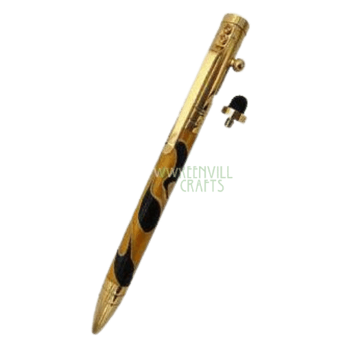 Gold - Rifle Bolt TEC Pen Kit - Tec - Fast shipping