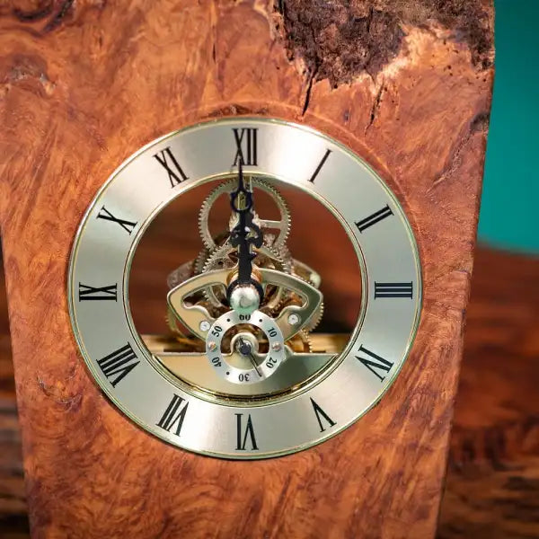 Gold Skeleton Clock Insert 86mm - Project Kit N.B. Each kit is supplied as the components only and does not include