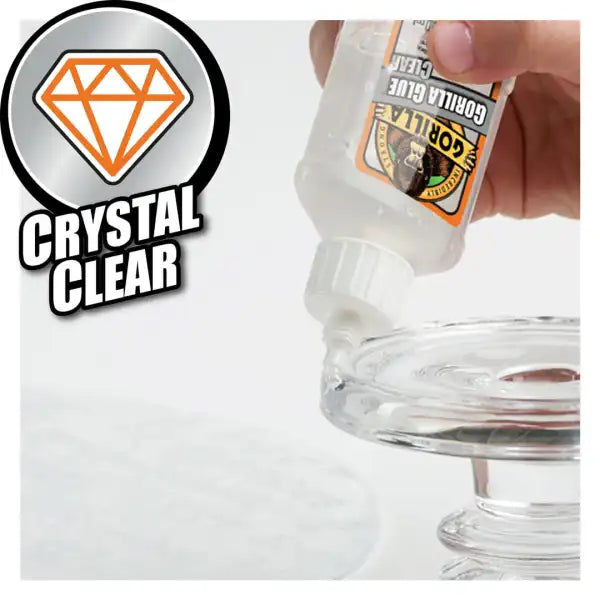 Gorilla Glue Clear - 110ml - & Adhesives The crystal-clear glue for virtually invisible fixes. strength and versatility
