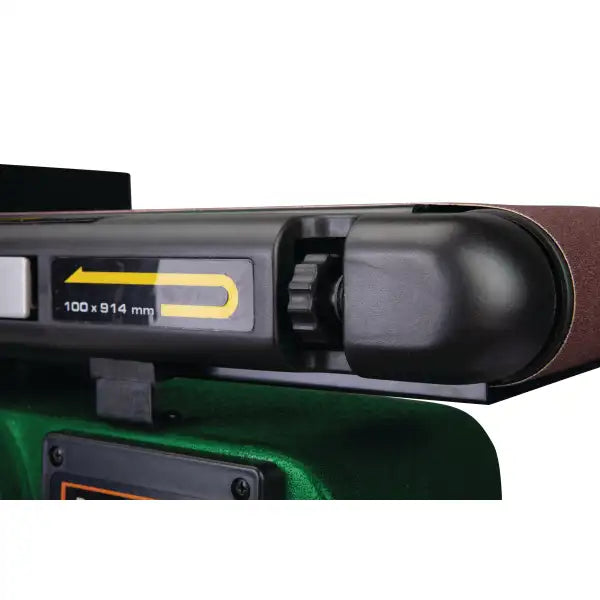 Holzstar BTS 151 100 x 150mm Belt & Disc sander Set - Sanders Includes mitre guide and 3 extra sanding belts discs (80