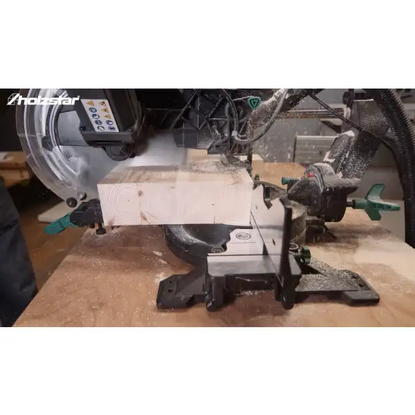 Holzstar KGZ 305 EI 305mm Double bevel sliding crosscut mitre saw + laser - The Holzmann E is a powerful, mobile,