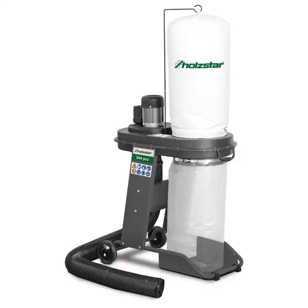 Holzstar SAA 902 Dust & Chip Extractor - Extractors For vacuuming of milling, planing and saw chips more efficiency