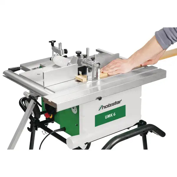 Holzstar UMK6 Universal Woodworker Combination Machine with Stand 1000w - The UMK 6 is a versatile entry-level