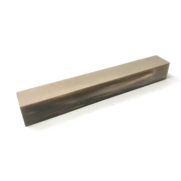 Hot Tan Pearl Kirinite Pen Blank - Blanks is a fantastic acrylic pen blank made in Italy from premium quality resin
