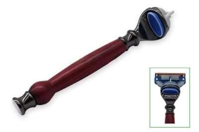 Gun Metal Fusion Razor Handle Kit - Kits - Fast shipping