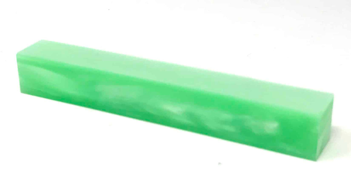 Key Lime Pearl - Acrylic Kirinite Pen Blank - Blanks - Fast shipping