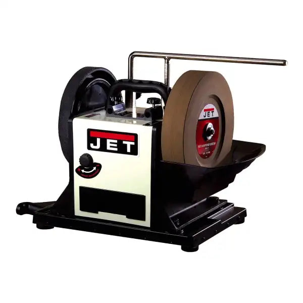 JET JSSG-10 Wet Sharpener - Sharpening System Motor speed 90 – 150 rpm Leather honing wheel 230×30mm Grinding