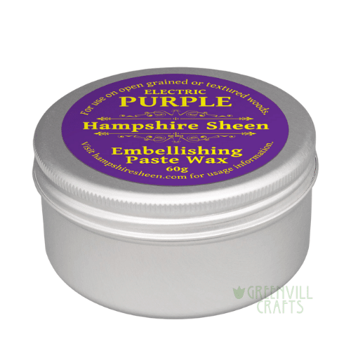 Embellishing Wax - Electric Purple - 60g - Hampshire Sheen - Fast shipping