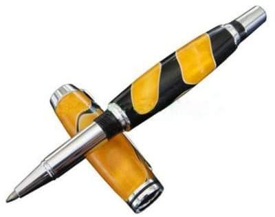 Jr Gentleman RollerBall Pen Kit (upgraded version) - Chrome - Rollerball Kits - Fast shipping