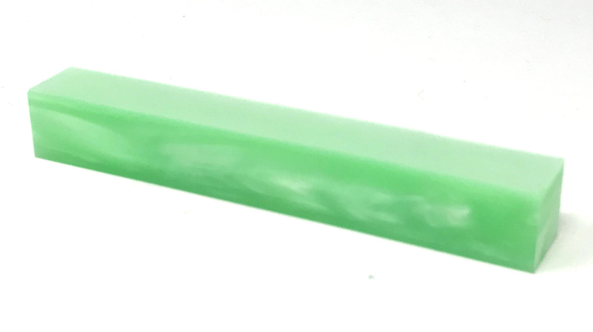 Key Lime Pearl - Acrylic Kirinite Pen Blank - Blanks - Fast shipping