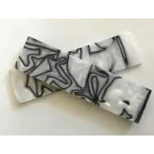 Kirinite Cracked Ice / Mother of Pearl Knife Scales - Set 2 - Fast shipping