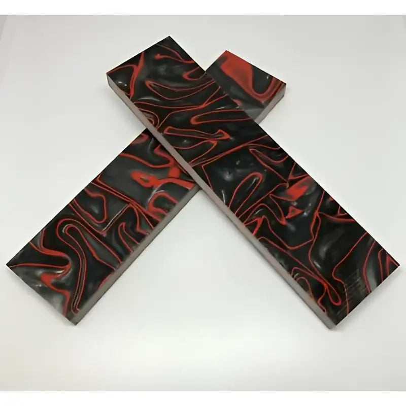 Kirinite Lava Flow Knife Scales - Set of 2 - Fast shipping