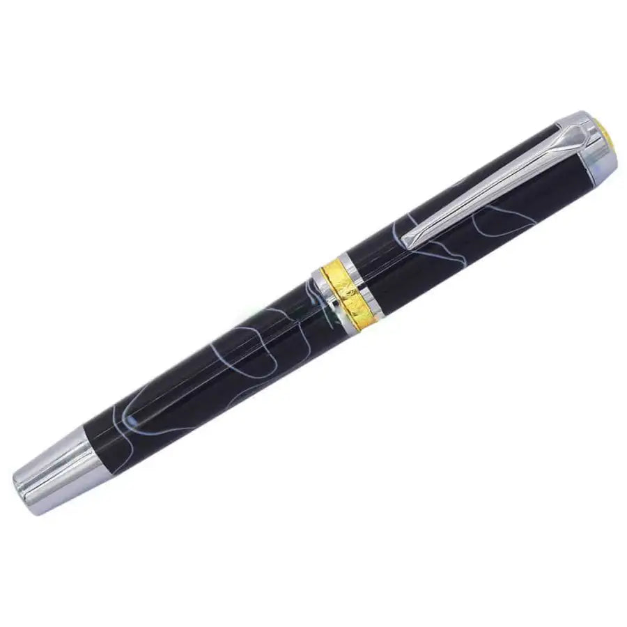 Large Jr Gentleman Roller Ball Pen Kit (new style) - Chrome - Rollerball Kits - Fast shipping