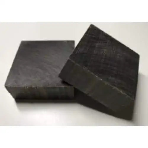 Macassar Ebony Wood Ring Blanks - Size approx 37mm x 15mm - More than large enough for all sizes of ring cores. The 2