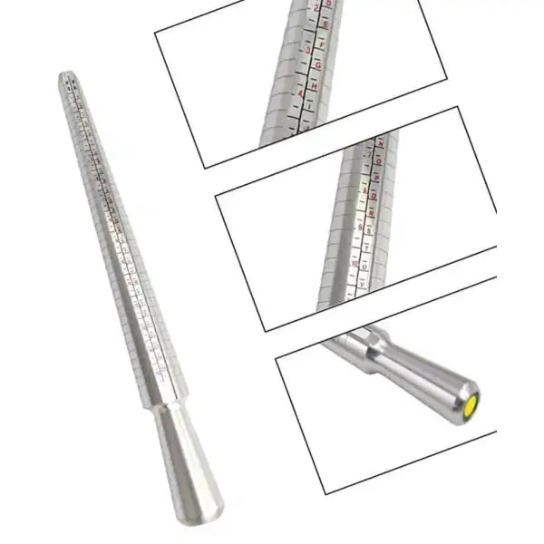 Metal Ring Sizer Mandrel - Making Tools A quality approx 25cm in length Suitable for ring sizes D to Z + 6 (UK) and 1