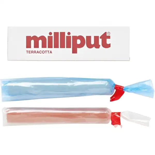 Milliput - Epoxy Putty - is a two-part, cold setting, non-shrinking epoxy putty sold in packs containing 113.4gm (2 x