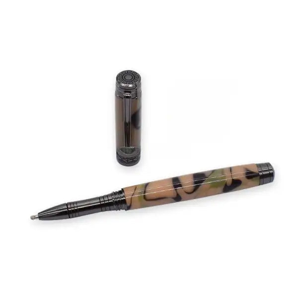 Mysterious Sky - Rollerball Pen Kit - Gun Metal - Kits You will need a 10.7mm (27 / 64) Drill Bit & 9.7mm Bushings