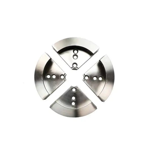 NOVA Titan III 6.5’’ Deep Grip Jaws - 3 Screw Hole Mount ONLY designed to fit chuck Huge 6-1 / 2″ jaw for turning very