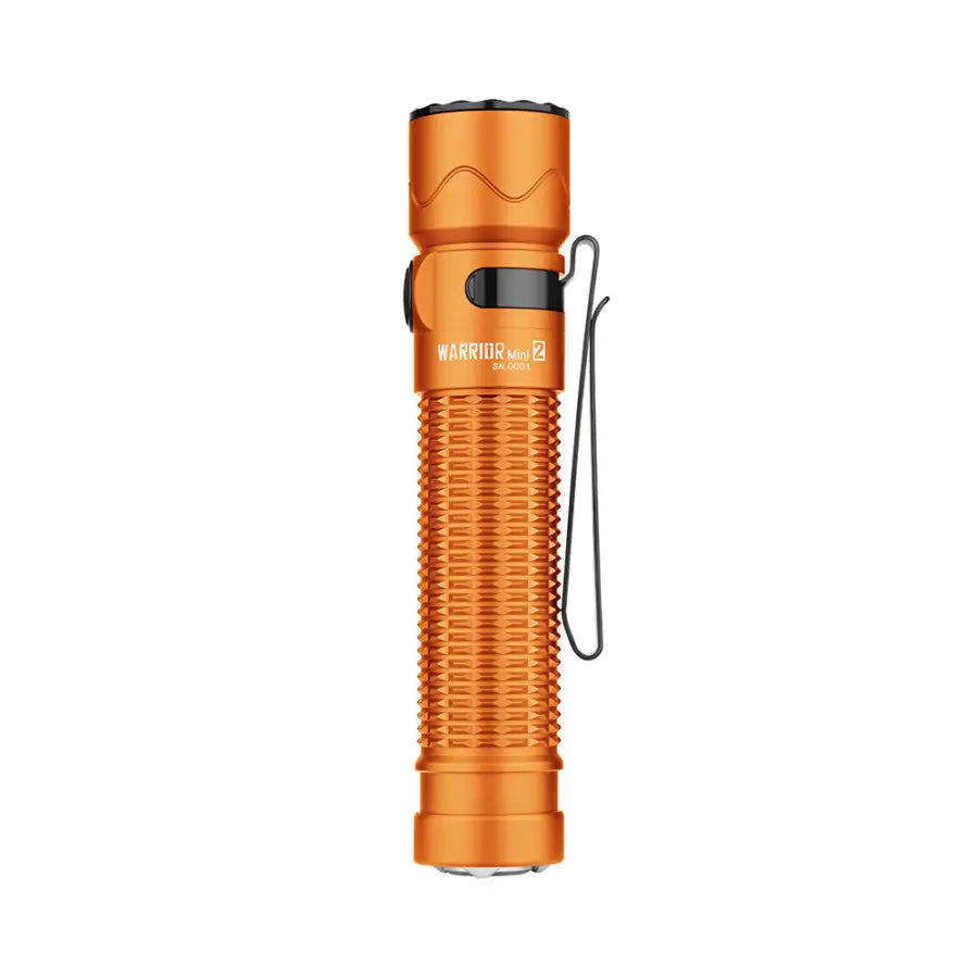 Olight Warrior Mini 2 EDC Torch / Flash Light - Orange - Fast shipping