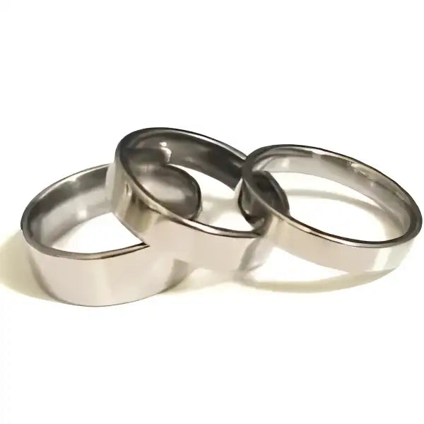 One piece 4mm Stainless Steel ring core 1.5mm thickness comfort fit - Cores Band with a width The of this is style