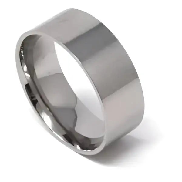 One piece 4mm Stainless Steel ring core 1.5mm thickness comfort fit - Ring Cores - Fast shipping