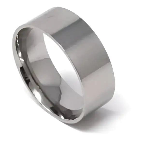 One piece 6mm Stainless Steel ring core 1.5mm thickness comfort fit - Ring Cores - Fast shipping