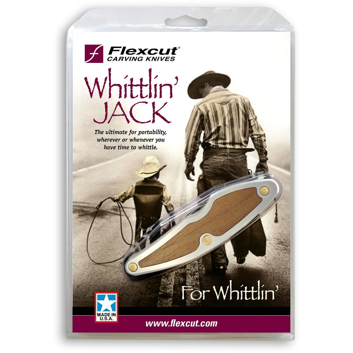 Flexcut Whittlin' Jack Knife | Pocket carving knife