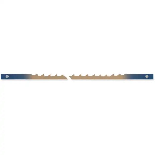 PEGAS PINNED BLADE SKIP 18.5tpi (PK 6) - Scroll Saw Blades The high quality abrasive has a durable flexible backing
