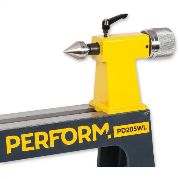 Perform PD205WL Woodturning Lathe - Lathes Compact 1MT with the capacity for goblets, boxes, small bowls Variable