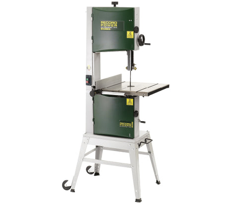 Record Power BS350S Band Saw buy in our woodworking and woodturning shop Harrogate North Yorkshire covering Leeds, Bradford, Wakefield, Doncaster, Tadcaster, Keighley & Scarborough