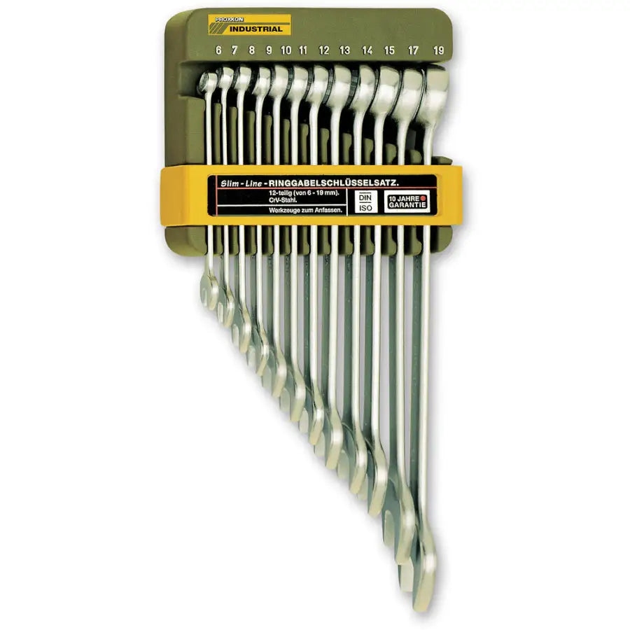 Proxxon 12 Pc Combination Spanner Set - Hand Tools - Fast shipping