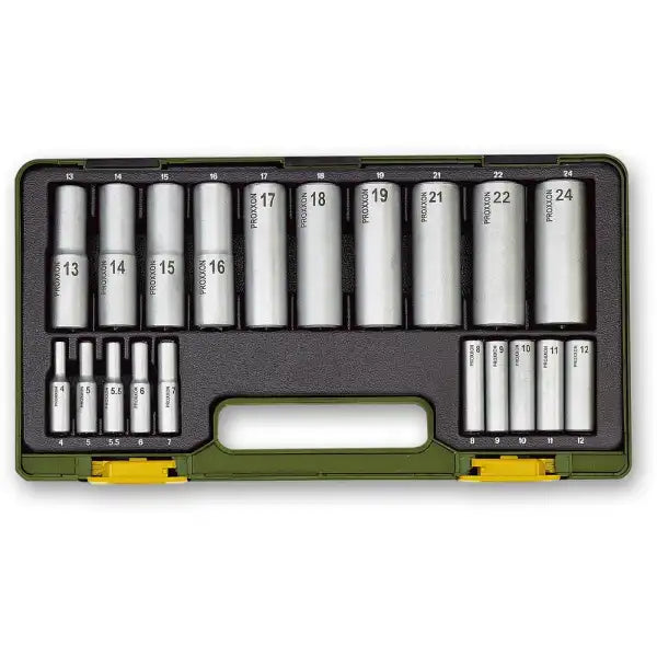 Proxxon 20 Piece 1/4’’ Square Drive Tool Set