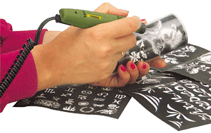 Proxxon GG 12 Complete Engraving Kit with ’trial glass’ - Engraver special balanced, powerful, quiet and long lasting