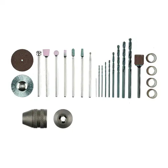 Proxxon Micromot MM 80/EF - Available as either 80 / E precision set with high-precision collets or / EF universal