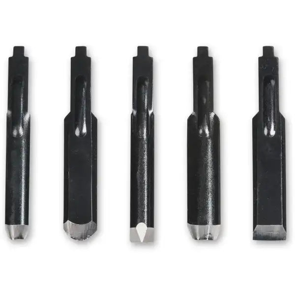 PROXXON MOS/MSG SPARE CARVING KNIFE INSERTS (PK 5) - Replacement blades for the MSG motor-driven device, made