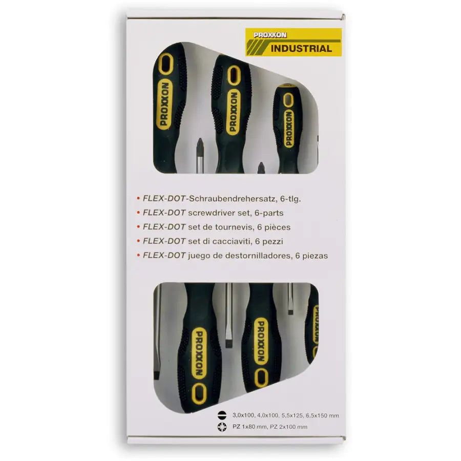 Proxxon Screwdriver Set Pozi 6 Pieces - Screwdrivers - Fast shipping