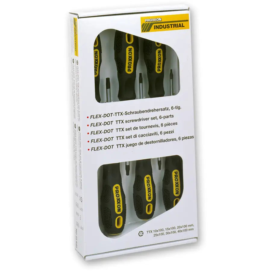 Proxxon Screwdriver Set Torx 6Pce - Hand Tools - Fast shipping