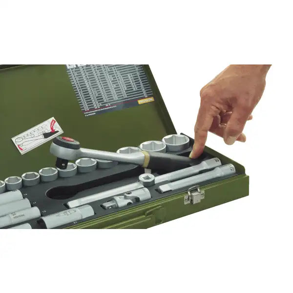Proxxon Socket Set For 1/2’’ Drive - 29 Pieces - Hand Tools 29-piece socket set for powerful mechanical work. With 1