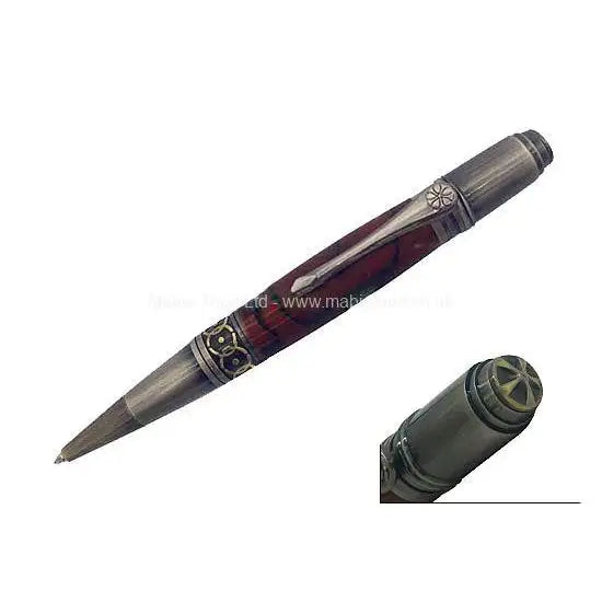 ProzX Art Deco Pen Kit - Antique bronze polish and Gun-polish - Kits - Fast shipping