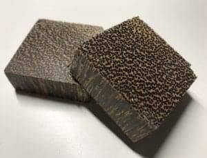 Black Palm Wood Ring Blanks - Fast shipping