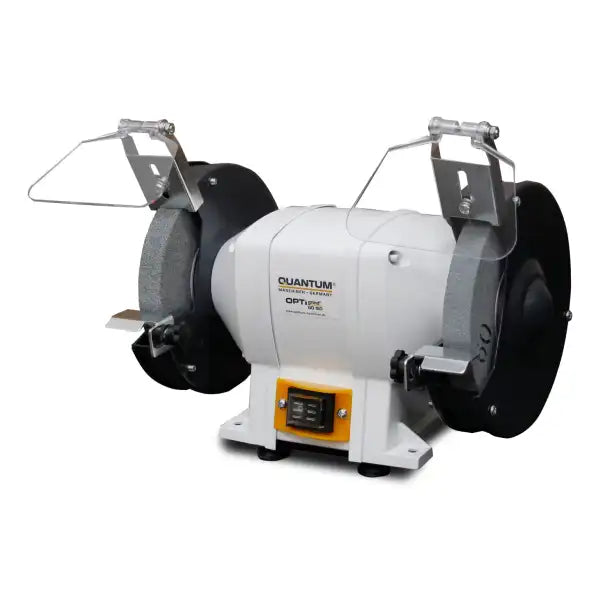 Quantum GQ 150 Benchtop Double End Grinder - Bench Electrical connection 230 V / 1 Ph ~50 Hz Motor power S6 40% 250 W