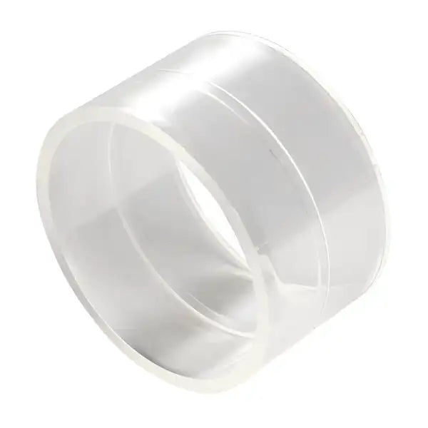 Record Power CamVac 2.5’’ Clear Connector (External) - To connect 2.5 diameter ducting together.