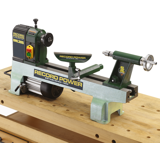 Record Power DML305 Woodturning Lathe - Lathes The is cast iron and represents a new benchmark in high quality midi