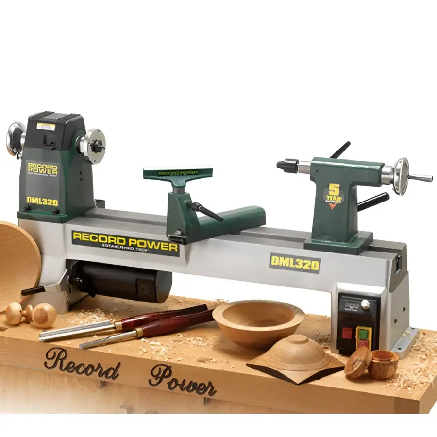 Record Power DML320 Woodturning Lathe - Lathes - Fast shipping