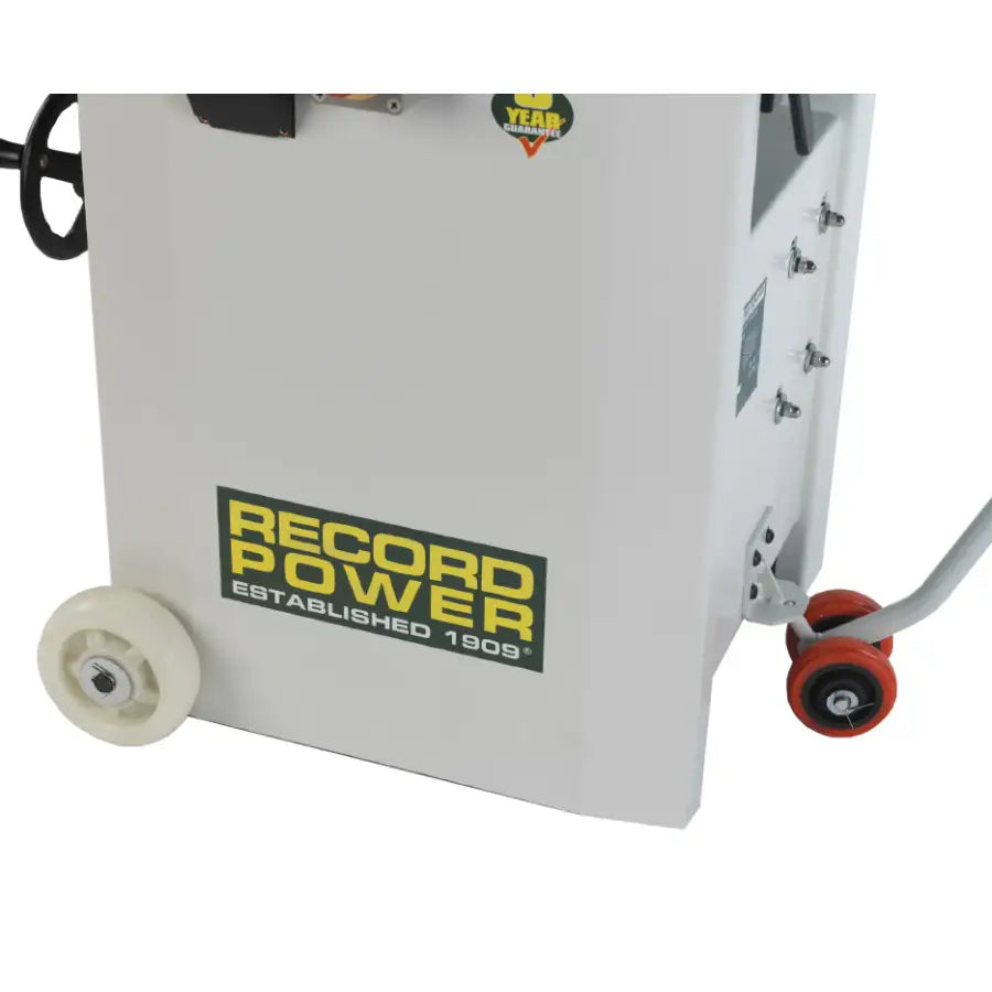 Record Power PT310 Heavy Duty Planer Thicknesser 230v With Spiral Cutter Block and Wheel Kit - PT310-HB/UK1