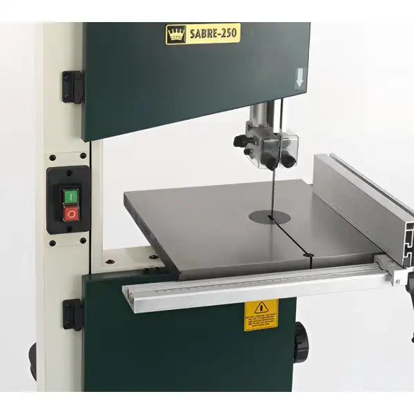 Record Power Sabre 250 10’’ Bandsaw - Band Saws The BS250 has long been one of Power’s best-selling bandsaws
