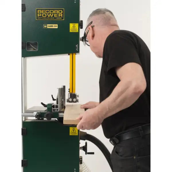Record Power Sabre 350 14’’ Bandsaw (New for 2025) - Band Saws July / August 2026 Delivery New and improved 2025,